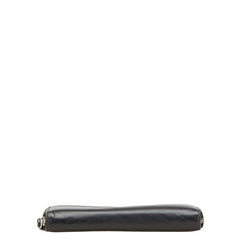 バレンシアガ エブリデイ 長財布 ラウンドファスナー ブラック レザー レディース BALENCIAGA 【中古】