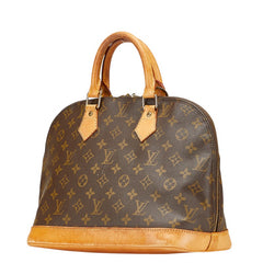 ルイ ヴィトン モノグラム アルマPM ハンドバッグ M51130 ブラウン PVC レザー レディース LOUIS VUITTON 【中古】