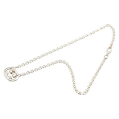 グッチ インターロッキングG チェーン ネックレス 190489 J8400 8106 SV925 シルバー レディース GUCCI 【中古】