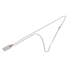 グッチ シェリーライン ディアマンテ ネックレス SV925 シルバー メンズ GUCCI 【中古】