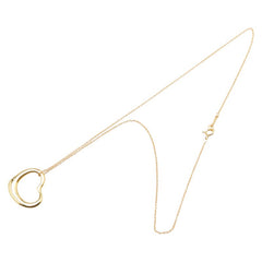 ティファニー オープンハート ネックレス K18YG イエローゴールド レディース TIFFANY&Co. 【中古】