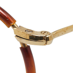 Hilton Classic ヒルトン クラシック メガネ ブラウン プラスチック レディース 【中古】