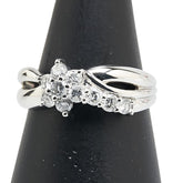 Pt900 プラチナ ダイヤ0.50ct リング 指輪 レディース 12.5号 【中古】