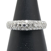 Pt900 プラチナ ダイヤ1.00ct リング 指輪 レディース 11号 【中古】