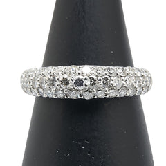 Pt900 プラチナ ダイヤ1.00ct リング 指輪 レディース 11号 【中古】