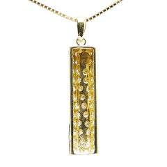 K18YG イエローゴールド ダイヤ0.73ct ペンダントネックレス レディース 【中古】