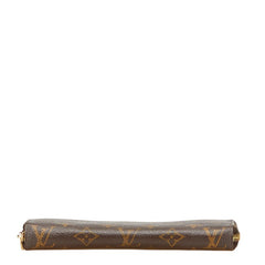ルイ ヴィトン モノグラム ジッピーウォレット ラウンドファスナー 長財布 M60017 ブラウン PVC レディース LOUIS VUITTON 【中古】