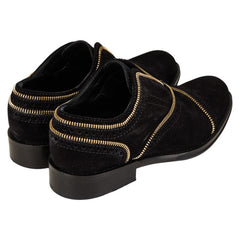 ルイ ヴィトン ブーツ サイズ:36 ブラック スウェード レディース LOUIS VUITTON 【中古】