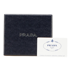 プラダ ロゴ 長財布 1M0523 ブラウン サフィアーノレザー レディース PRADA 【中古】