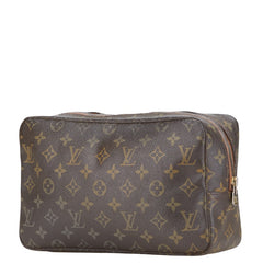 ルイ ヴィトン モノグラム トゥルーストワレット 28 セカンドバッグ クラッチバッグ M47522 ブラウン PVC レディース LOUIS VUITTON 【中古】