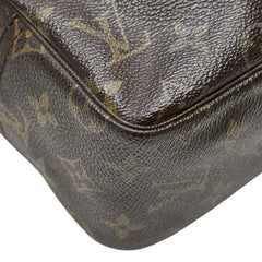 ルイ ヴィトン モノグラム トゥルーストワレット 28 セカンドバッグ クラッチバッグ M47522 ブラウン PVC レディース LOUIS VUITTON 【中古】