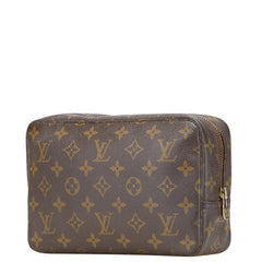 ルイ ヴィトン モノグラム トゥルース トワレット23 セカンドバッグ クラッチバッグ M47524 ブラウン PVC レディース LOUIS VUITTON 【中古】