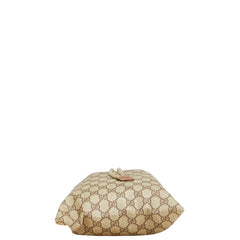 グッチ GGスプリーム オールドグッチ クラッチバッグ 97.19.303 ブラウン PVC レザー レディース GUCCI 【中古】