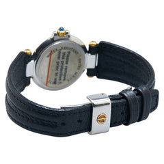 ダンヒル ミレニアム 腕時計 クオーツ ホワイト文字盤 ステンレススチール レザー レディース Dunhill 【中古】