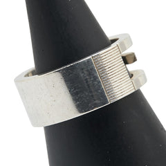 グッチ ブランデッドG リング 指輪 #11 SV925 シルバー レディース GUCCI 【中古】