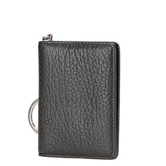 マルタンマルジェラ メゾンマルジェラ カードケース ブラック レザー レディース MARTIN MARGIELA 【中古】