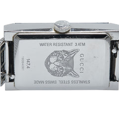 グッチ Gフレーム マザー オブ パール 腕時計 YA147401 クオーツ マルチカラー文字盤 ステンレススチール サファイヤガラス レディース GUCCI 【中古】