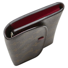 ルイ ヴィトン モノグラム ポルトフォイユ― エミリー 長財布 M60697 ブラウン ピンク PVC レザー レディース LOUIS VUITTON 【中古】