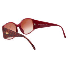 ディオール バタフライ サングラス 2435 レッド系 プラスチック レディース Dior 【中古】