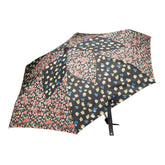 コーチ フローラル 花柄 フラワー 雨傘 折りたたみ傘 ブラック マルチカラー ポリエステル レディース COACH 【中古】