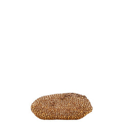 アンテプリマ 花 フラワー モチーフ ワイヤーバッグ ハンドバッグ ブラウン ビニール レディース ANTEPRIMA 【中古】