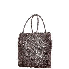 アンテプリマ ワイヤーバッグ ハンドバッグ パープル ビニール レディース ANTEPRIMA 【中古】