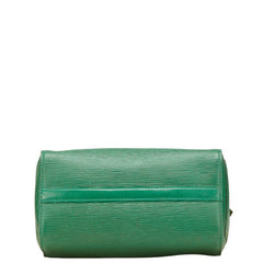 ルイ ヴィトン エピ スピーディ25 ハンドバッグ ミニボストンバッグ M43014 ボルネオグリーン レザー レディース LOUIS VUITTON 【中古】