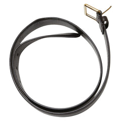 グッチ ベルト 85.34 161374 ブラウン レザー メッキ レディース GUCCI 【中古】