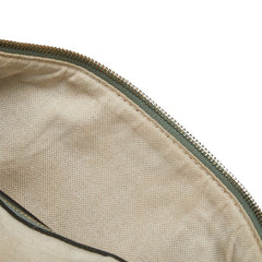 グッチ GGキャンバス シェリーライン ミニボストンバッグ ショルダーバッグ 2WAY 247205 ベージュ グリーン キャンバス レザー レディース GUCCI 【中古】