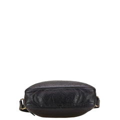 グッチ GGインプリメ 斜めがけ ショルダー 201448 ブラック PVC レザー メンズ GUCCI 【中古】