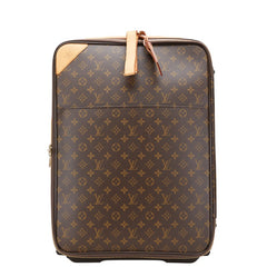 ルイ ヴィトン モノグラム ペガス55 キャリーバッグ M23294 ブラウン PVC レザー レディース LOUIS VUITTON 【中古】