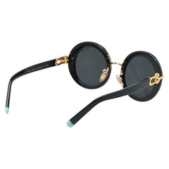 ティファニー ラウンド サングラス TF4201 ブラック プラスチック レディース TIFFANY&Co. 【中古】
