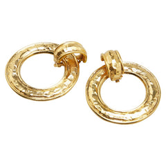 シャネル ヴィンテージ イヤリング ゴールド メッキ レディース CHANEL 【中古】