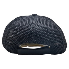 フェンディ キッズ ズッカ メッシュ ベースボールキャップ サイズ:2 JUP004 ブラック ポリエステル コットン レディース FENDI 【中古】