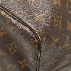 ルイ ヴィトン モノグラム ネヴァーフルGM トートバッグ ショルダーバッグ M40157 ブラウン PVC レザー レディース LOUIS VUITTON 【中古】