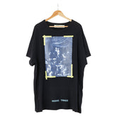 オフホワイト Seeing Things Caravaggio カラヴァッジョ 半袖Tシャツ サイズ:XL ブラック マルチカラー コットン メンズ OFF-WHITE 【中古】