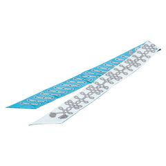 エルメス ツイリー Galons et Brandebourgs 飾緒とブランデンブルク飾り スカーフ ブルー グレー マルチカラー シルク レディース HERMES 【中古】