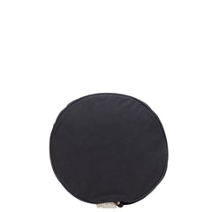 シャネル ノベルティ ロゴプリント プールバッグ ショルダーバッグ ブラック ホワイト キャンバス レディース CHANEL 【中古】