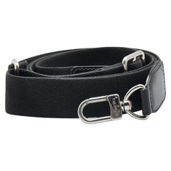 ルイ ヴィトン ショルダーストラップ ブラック キャンバス レザー レディース LOUIS VUITTON 【中古】