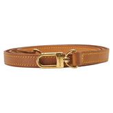 ルイ ヴィトン ショルダーストラップ ブラウン ゴールド レザー メッキ レディース LOUIS VUITTON 【中古】