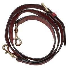 グッチ ショルダーストラップ レッド ゴールド レザー メッキ レディース GUCCI 【中古】