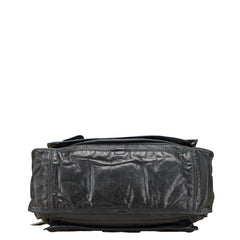 クロエ ベイ ハンドバッグ ブラック レザー レディース Chloe 【中古】