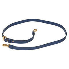 プラダ ショルダーストラップ ブルー レザー サフィアーノレザー レディース PRADA 【中古】