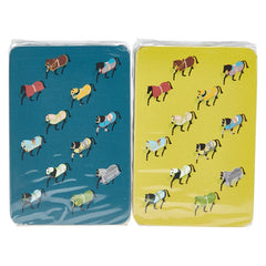 エルメス トランプ 2セット ホワイト マルチカラー 紙 レディース HERMES 【中古】