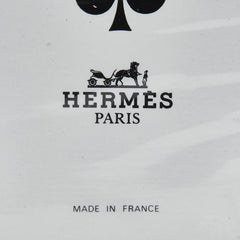 エルメス トランプ 2セット ホワイト マルチカラー 紙 レディース HERMES 【中古】