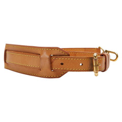 ルイ ヴィトン ショルダーストラップ ブラウン ゴールド レザー メッキ レディース LOUIS VUITTON 【中古】