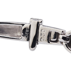 K14WG ホワイトゴールド ダイヤ0.50ct ブレスレット レディース 【中古】