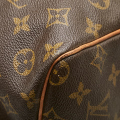 ルイ ヴィトン モノグラム キーポル60 ボストンバッグ トラベルバッグ M41422 ブラウン PVC レザー レディース LOUIS VUITTON 【中古】