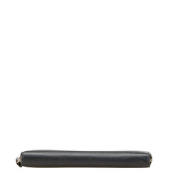 バレンシアガ キャッシュ コンチネンタル 長財布 ラウンドファスナー 594317 ブラック レザー レディース BALENCIAGA 【中古】