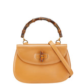 グッチ バンブー ハンドバッグ ショルダーバッグ 2WAY 000 46 0063 ブラウン レザー レディース GUCCI 【中古】